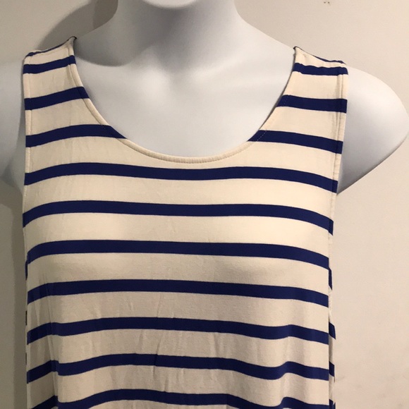 Old navy stripes tank dress - Picture 2 of 7
